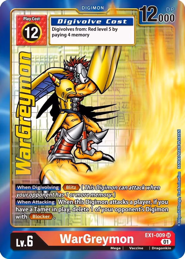 WarGreymon (Alternate Art) trading card